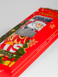 Calze di Natale da uomo multicolore-2 Bolf M898-7P-1 7 PACK