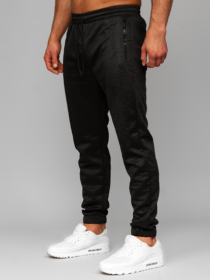 Tuta co cappuccio da uomo nera Bolf 3A162