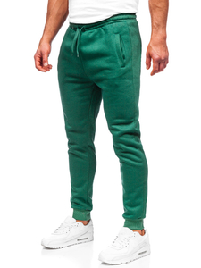 Pantaloni jogger da uomo verdi Bolf CK01