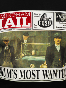 T-shirt con applicazioni da uomo nera Bolf 2826