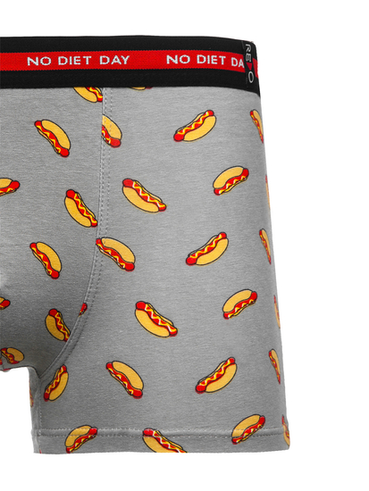 Boxer da uomo grigi Bolf 1BE744