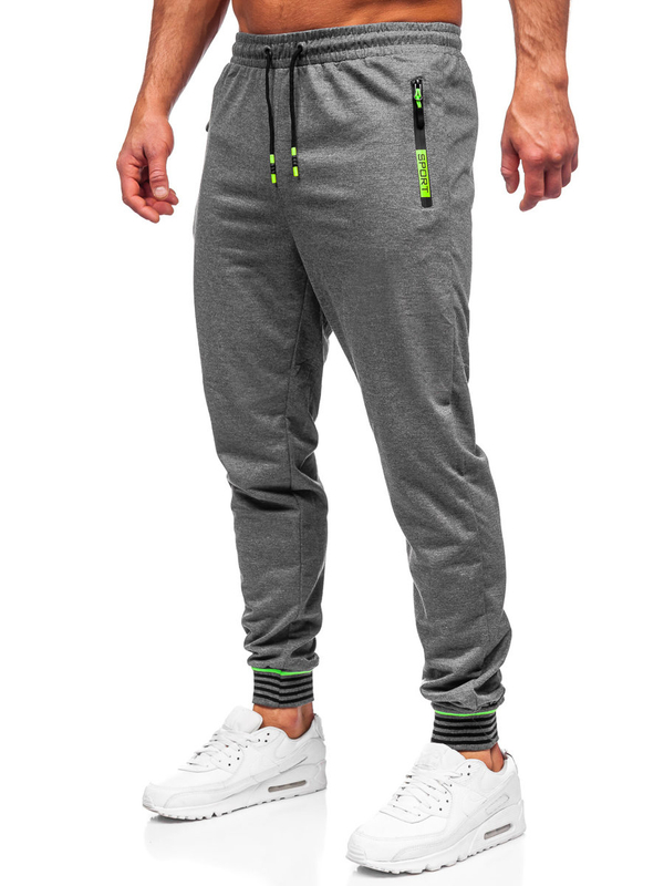 Pantaloni jogger da uomo antracite Bolf K10332