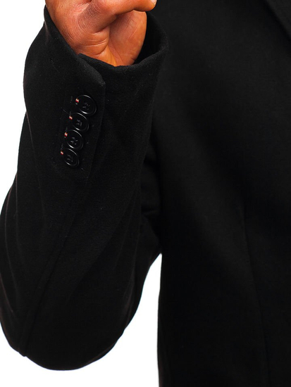 Cappotto invernale da uomo nero Bolf 1047-1