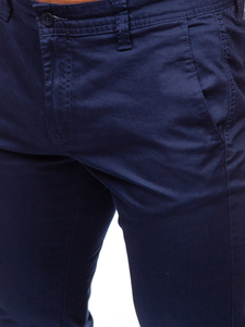 Pantaloni chino da uomo blu Bolf KA6807-11