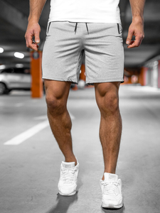 Pantaloni da tuta da uomo grigi Bolf 68006A