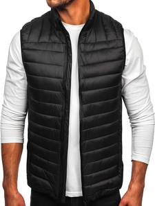 Uomo Gilet trapuntato Nero Bolf 58M13055