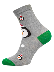 Calze natalizie da donna multicolore-2 Bolf M798-7P-1 7 PACK