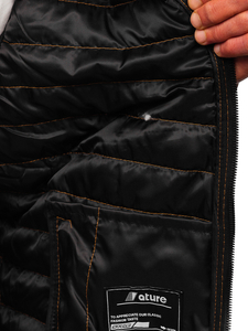 Gilet trapuntato da uomo cammello Bolf 7103