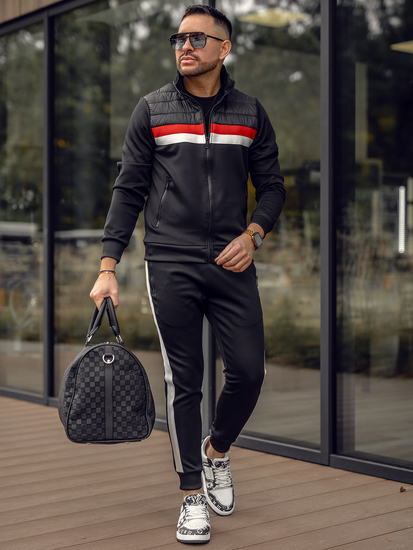 Tuta da uomo nero Bolf 3A166