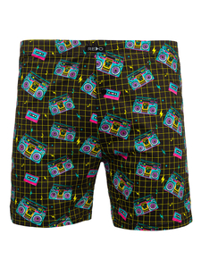 Boxer in cotone da uomo multicolore Bolf  1BB162-3P 3 PACK