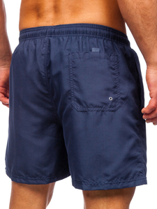 Pantaloncini da bagno da uomo blu Bolf YW07001