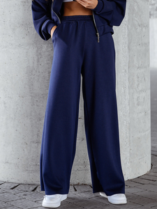 Tuta due pezzi con zip da donna burro blu navy Bolf 821109