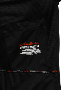 Giacca softshell mezza stagione da uomo nero-arancione Bolf WX088A