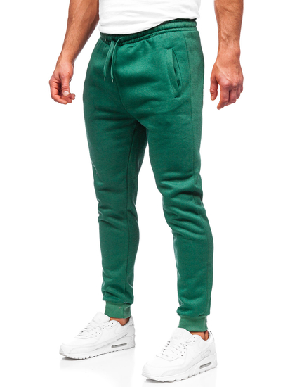Pantaloni jogger da uomo verdi Bolf CK01