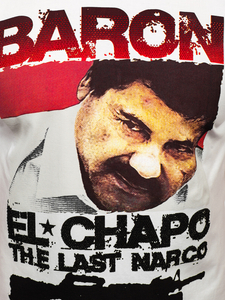 T-shirt con applicazioni da uomo bianca Bolf 192378