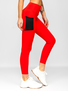 Leggings da donna rossi Bolf XL009