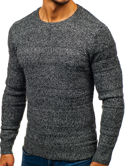 Maglione grigio da uomo Bolf H1805