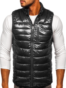 Gilet trapuntato da uomo grafite Bolf R0109A
