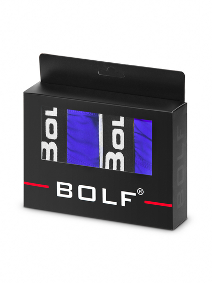 Boxer da uomo cobalto Bolf 0953-2P 2 PACK