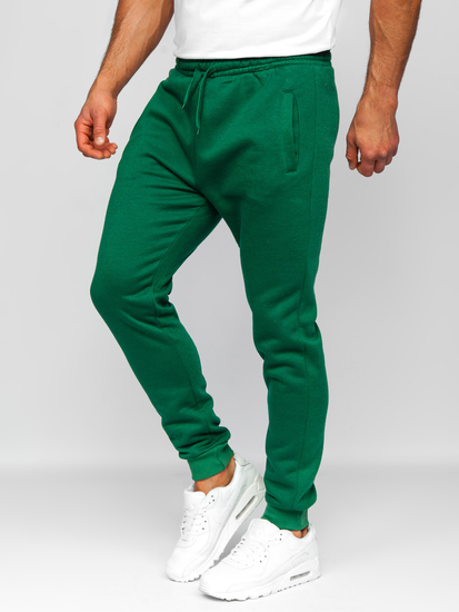 Pantaloni jogger da uomo verdi Bolf CK01