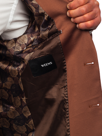 Uomo Giacca elegante Marrone Bolf 022