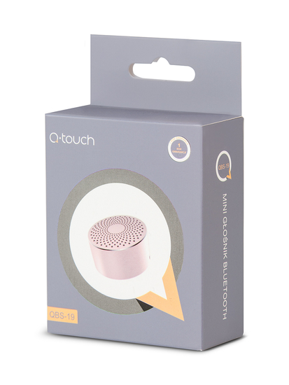 Altoparlante wireless argentato QBS-19