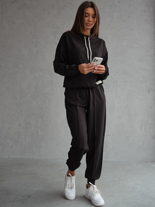 Tuta due pezzi da donna Nero Bolf 82162