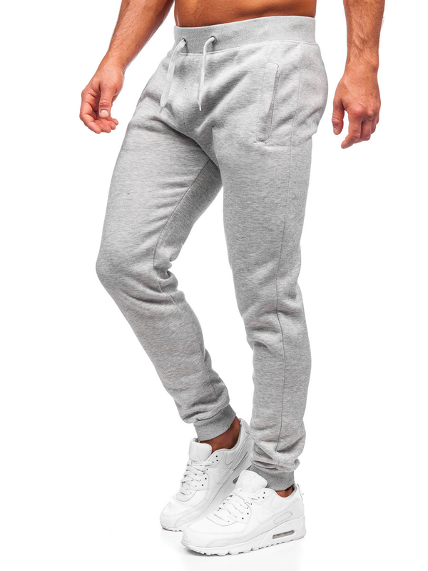 Pantaloni jogger da uomo grigi Bolf XW01-A
