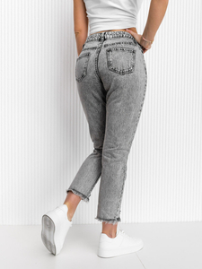 Pantaloni in jeans da donna grigi Bolf Y984