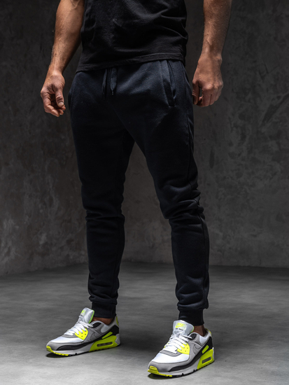 Uomo Pantaloni jogger da tuta Blu inchiostro Bolf XW01-C