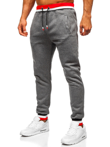 Tuta con cappuccio da uomo grafite Bolf 8C60