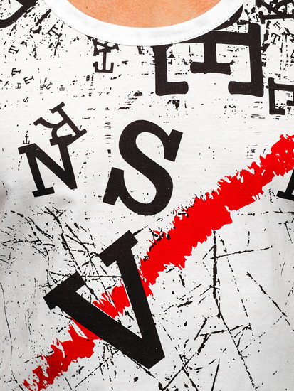 Canotta Bodybuilding con stampa bianca Bolf 14853