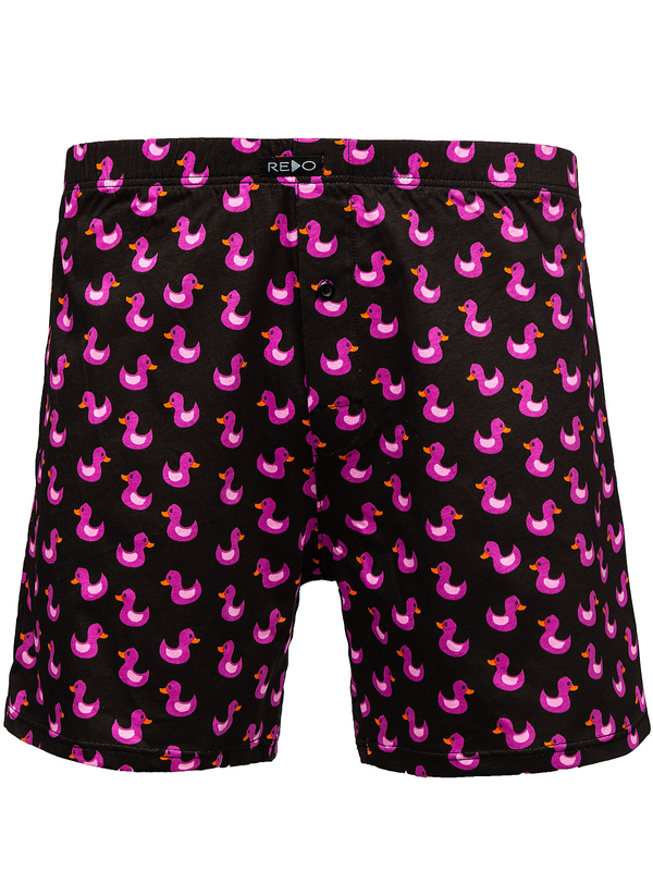 Boxer da uomo in cotone viola Bolf 1BB151