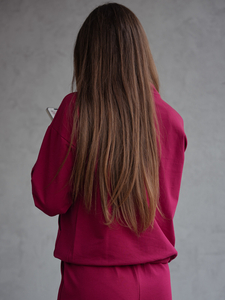 Tuta due pezzi da donna Borgogna Bolf 82162