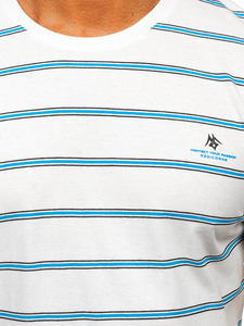 T-shirt da uomo bianca Bolf 14952