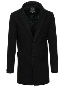 Cappotto invernale da uomo nero Bolf 1047-1