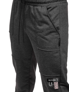 Pantaloni da tuta jogger da uomo antracite Bolf JX6365