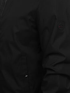 Giacca mezza stagione da uomo nera Bolf 7342