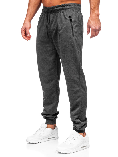 Pantaloni jogger di tuta da uomo grafite Bolf JX6103