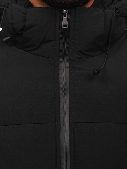 Giubbotto invernale da uomo nero Bolf 9978