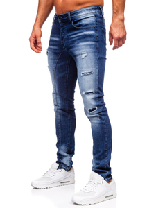 Uomo Pantaloni in jeans slim fit Blu scuro Bolf MP0159BS