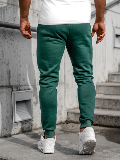 Pantaloni jogger da uomo verdi Bolf CK01