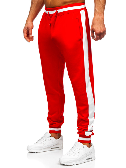 Tuta intera da uomo rossa Bolf 8C99