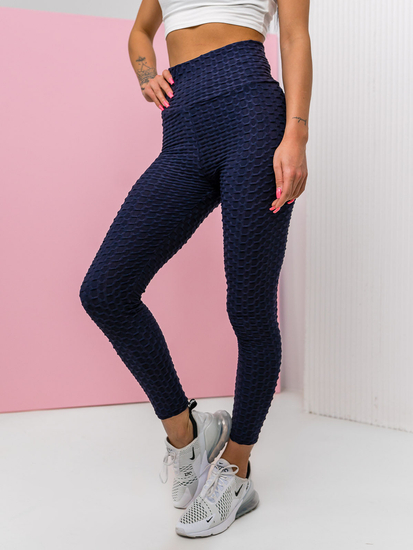 Leggings da donna blu Bolf YW88024