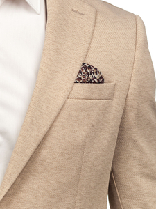 Uomo Giacca d'abito casual Beige Bolf 24401
