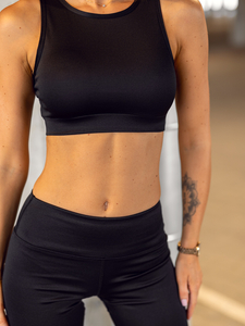 Donna Set di tuta a due pezzi Nero Bolf XL014A