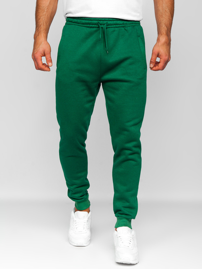 Pantaloni jogger da uomo verdi Bolf CK01