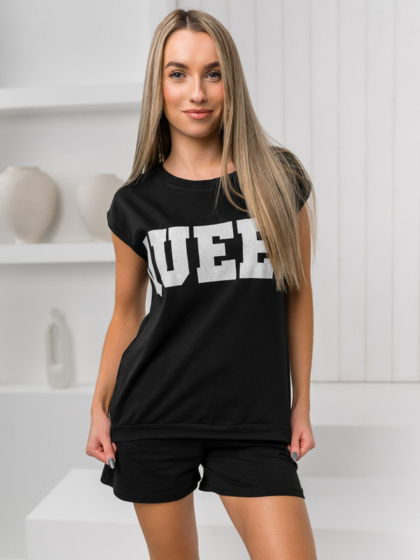 Tuta intera da donna nera Bolf 30305