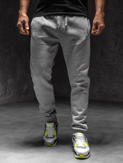 Uomo Pantaloni jogger da tuta Grigio Bolf XW01-C