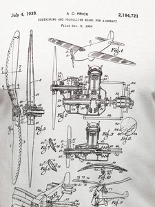 Uomo T-shirt in cotone con stampa Bianco Bolf MPO3538